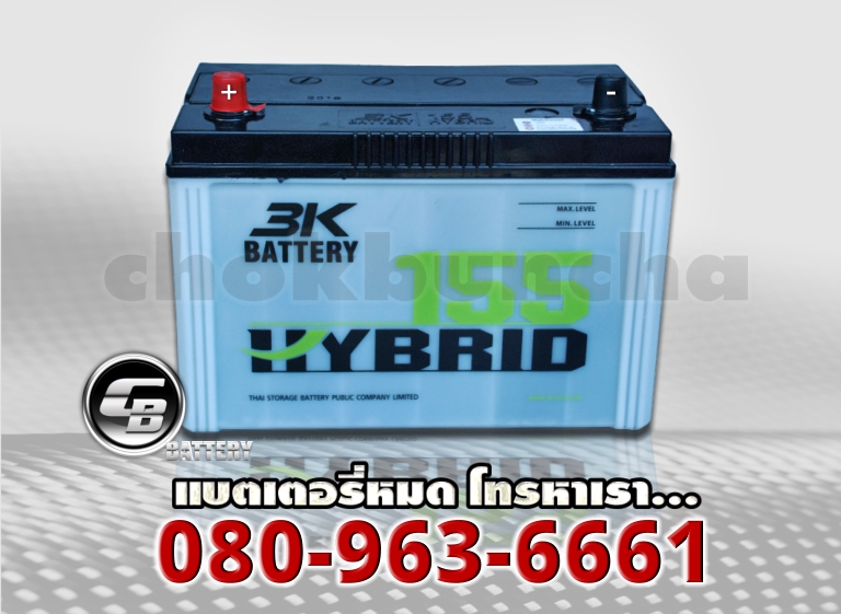 3K แบตเตอรี่ 155R Active Hybrid 2